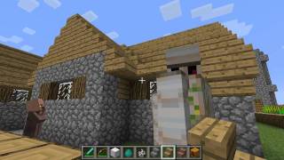 Minecraft Snapshot 12w08a Iron Golems, Upside Down Stairs! Minecraft Snapshot 12w08a Iron Golems, Upside Down Stairs!