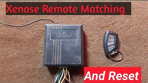 Xenose Remote matching and Reset