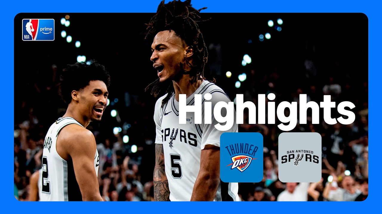 🏀 THUNDER @ SPURS | Le match 4 des Finales de Conférence⎜NBA Playoffs, le 25 mai 2026
