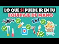 Lo que NO sabías está permitido en tu equipaje de mano - Mundukos