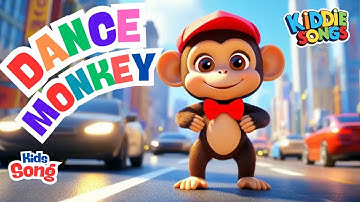 🕺 Dance Monkey Dance! 🐵 Fun 3D Animated Song for Kids | Sing & Groove with Dancing Monkeys!