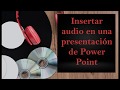 Musica en presentación de PowerPoint
