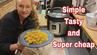 Instant Pot mini Multi-Cooker Sausage and Rice Surprise | One Pot Dinner