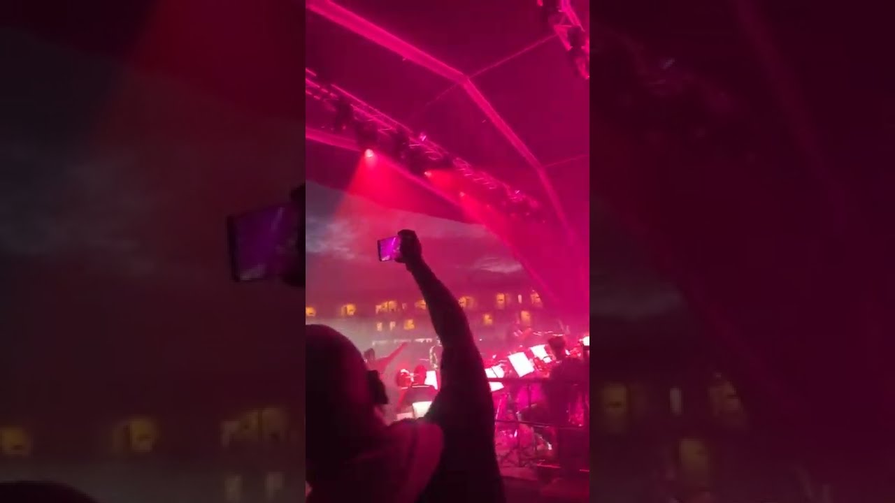 Side of stage in Halifax UK with Pete Tong and The Essential Orchestra!