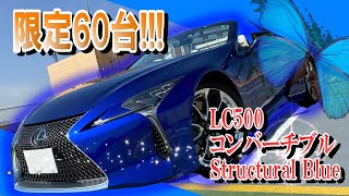 Limited to 60 units in Japan! Ultra rare LC500 convertible on sale
