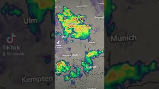 #weather #radar #rain #now #germany #austria #fyp #fypシ