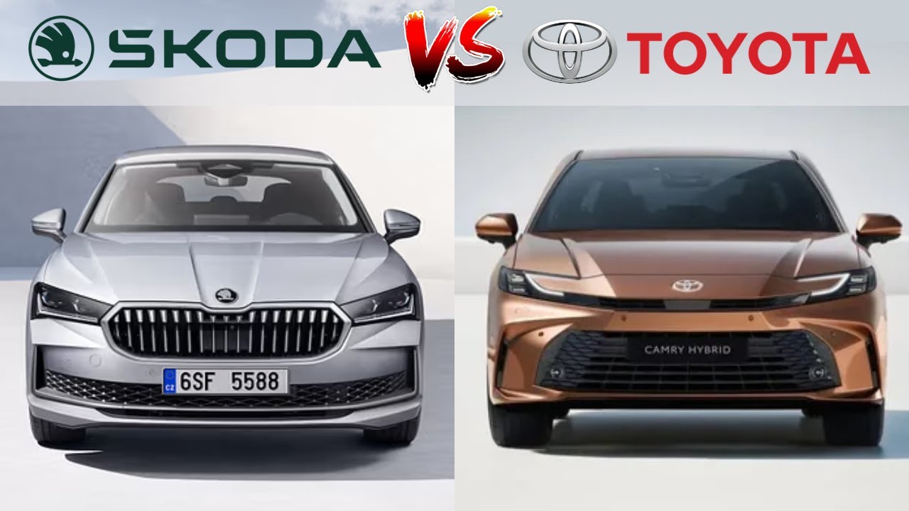 2026 Skoda Superb vs 2026 Toyota Camry | Best Midsize Sedan Comparison