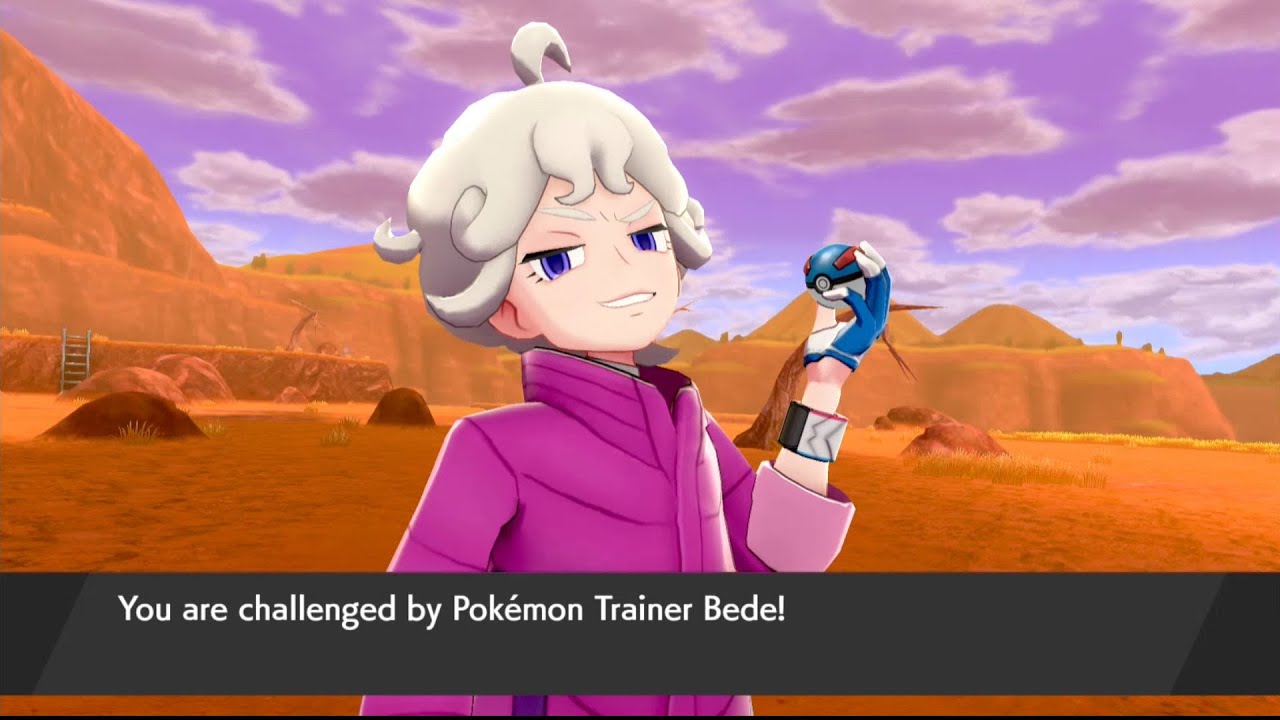 Pokemon Intrepid Sword- vs Pokemon Trainer Bede (3rd Battle)