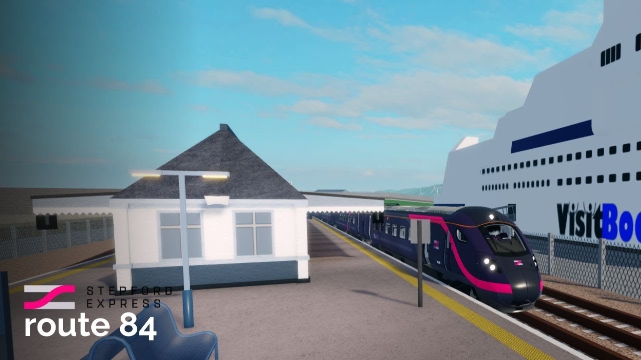 express route 84 (llyn-by-the-sea - newry harbour) gameplay | stepford county railway