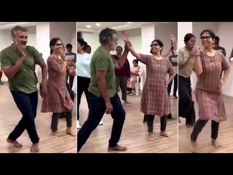 SS Rajamouli and His Wife Rama's Rehearsals For the Dance Performance Went Viral | Manastars