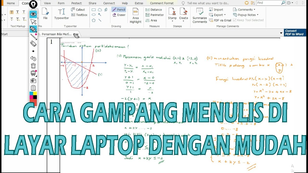 Alat Menulis Di Laptop