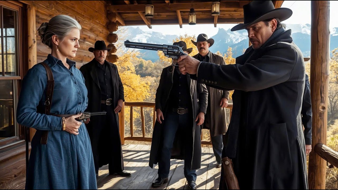 Viuda solitaria humilla a bandidos: no sabían que era leyenda del revólver