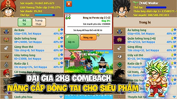 Hồi Sinh Ngọc Rồng | Đại Ca 2k8 Đầu Tư Nâng Cấp Bông Tai Cho Siêu Phẩm 2 Quần Lưỡng Long Sét Nappa!