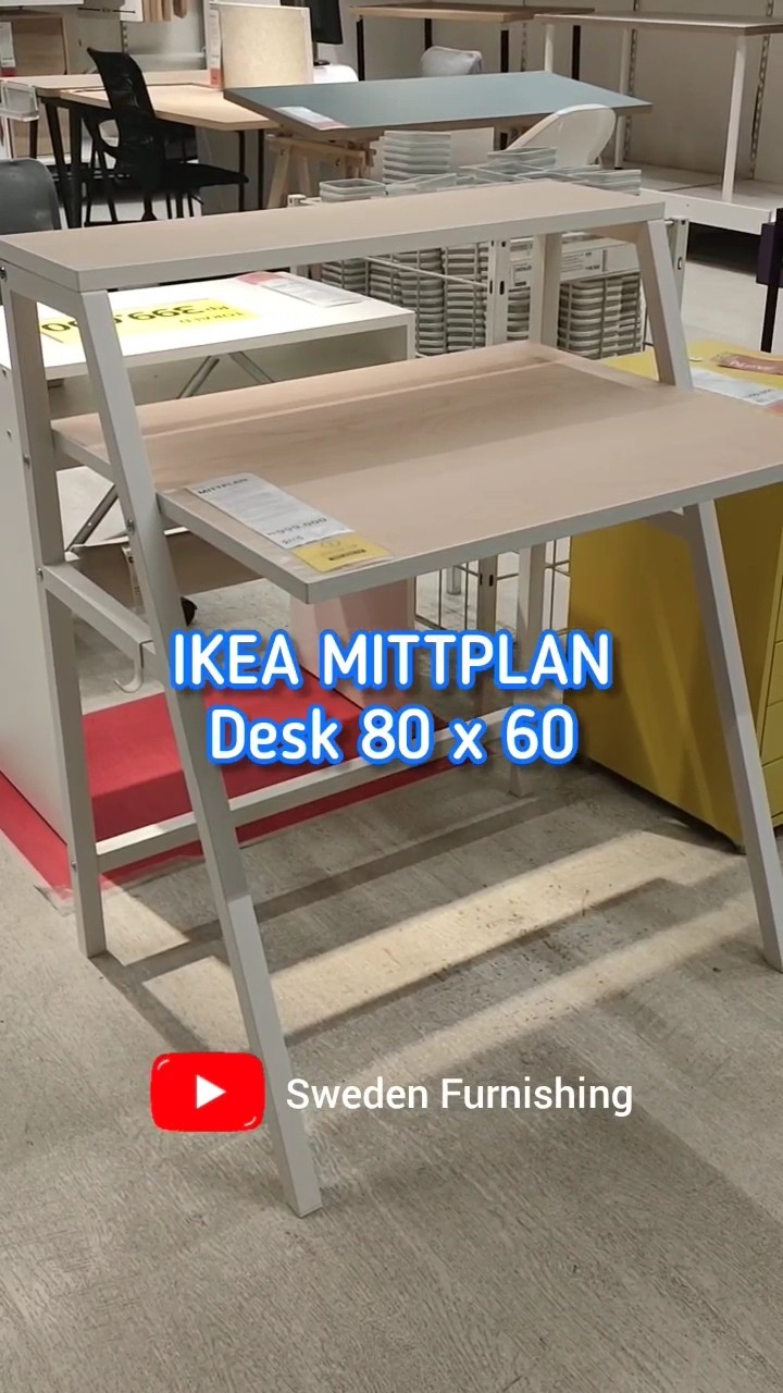 IKEA MITTPLAN desk, new 2024 - YouTube