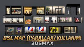 OSL MAP (PARALLAX) 3DS MAX KULLANIMI