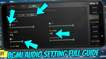 How To Increase Enemy Footsteps Sound🎧 | bgmi Audio Setting Full Guide | best sound settings Pubg