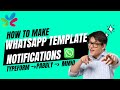 WhatsApp Template Notification with TypeForm, Pabbly and MMIO