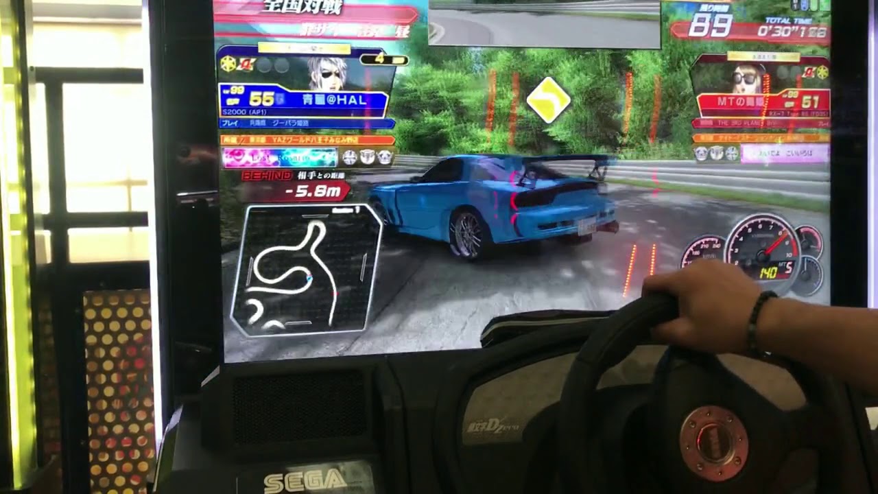 頭文字dzero 邪気オーラ目指して全国対戦四連戦 Youtube