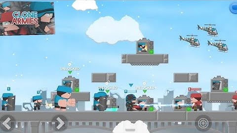 Clone armies | Clone armies letest gameplay walkthrough part 2 | clone armies levels unlock |