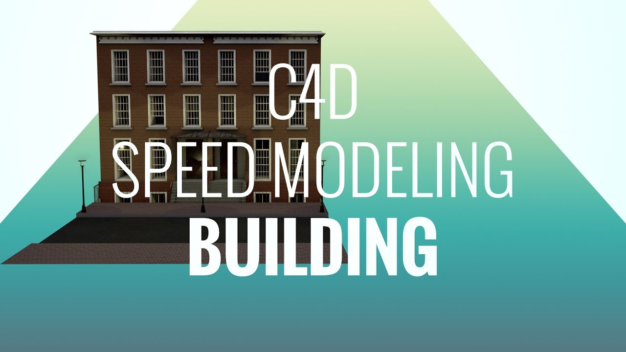 Cinema 4D Speed Modeling Building
