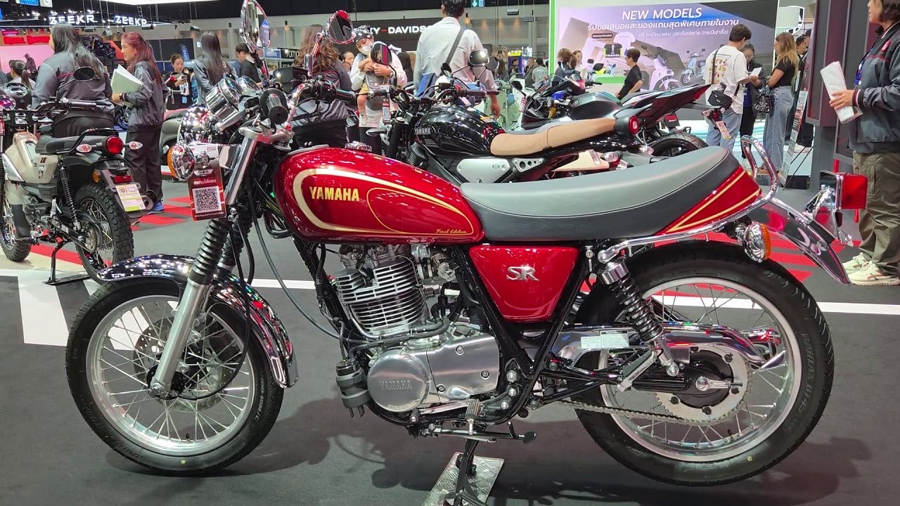 Yamaha SR 400 Final Edition Walkaround - YouTube