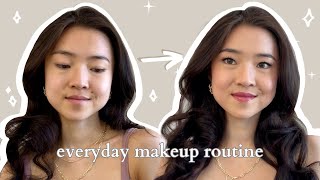 Everyday Makeup Routine | the BEST mascara for straight lashes + fav lipstick combo by Julianna Lee 3,748 views 2 months ago 8 minutes, 7 seconds