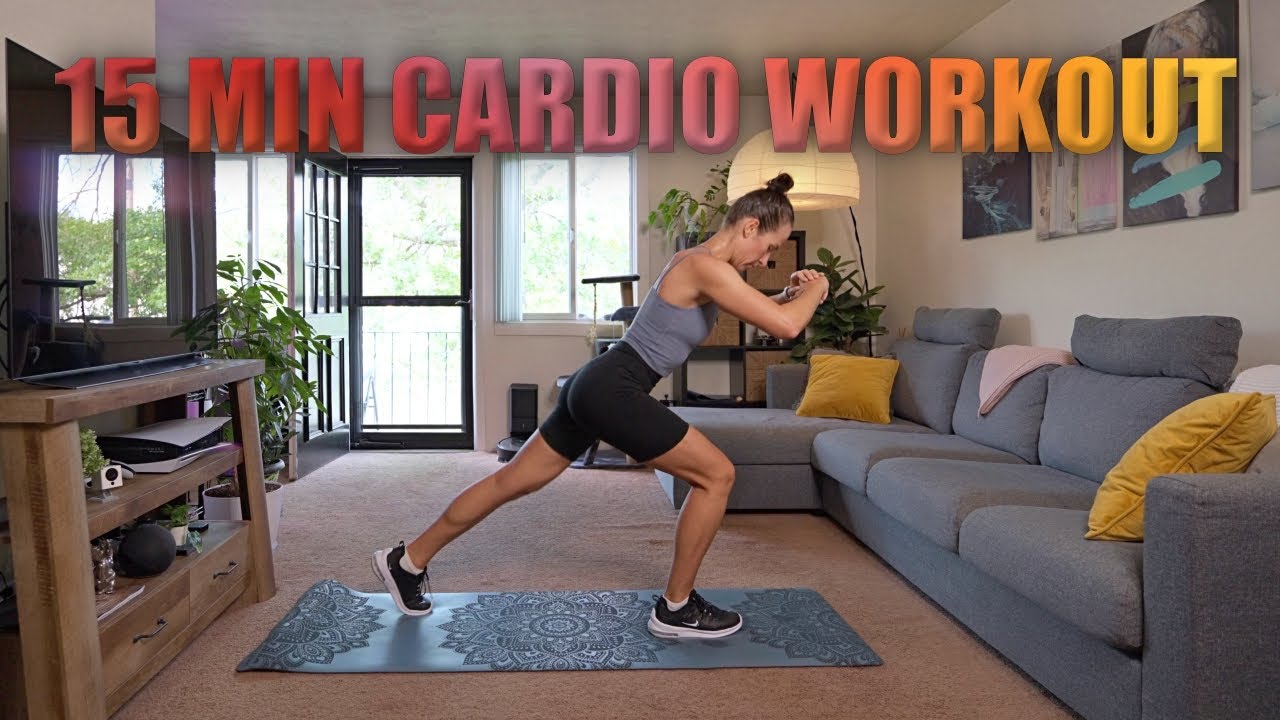 15 min 🔥FAT BURN🔥 CARDIO WORKOUT, Low Impact, NO Repeats | At Home | NO ...