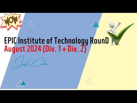 (D1/D2) DFS Checker (Easy/Hard Version) Solution | EPIC Institute of Technology Round August 2024 SL