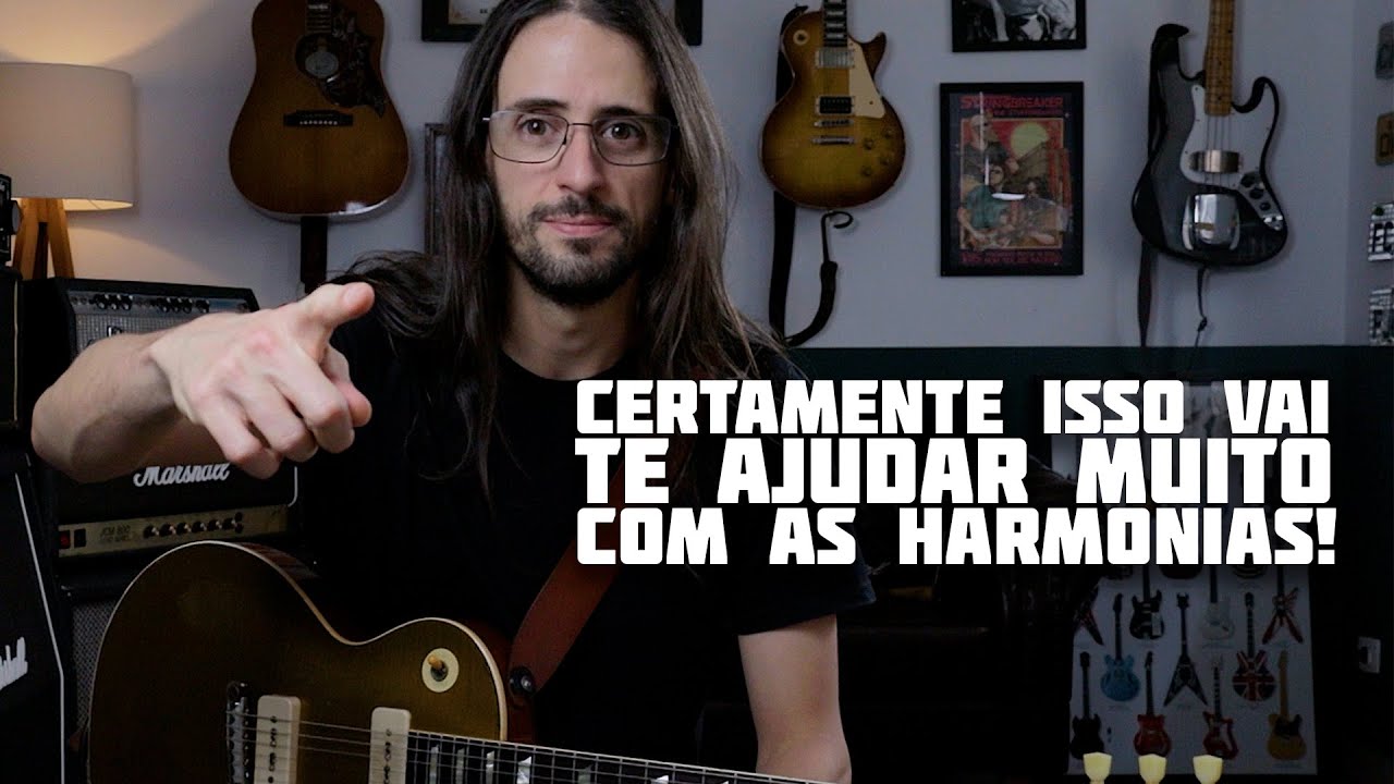 Isso vai te ajudar a entender melhor as harmonias!