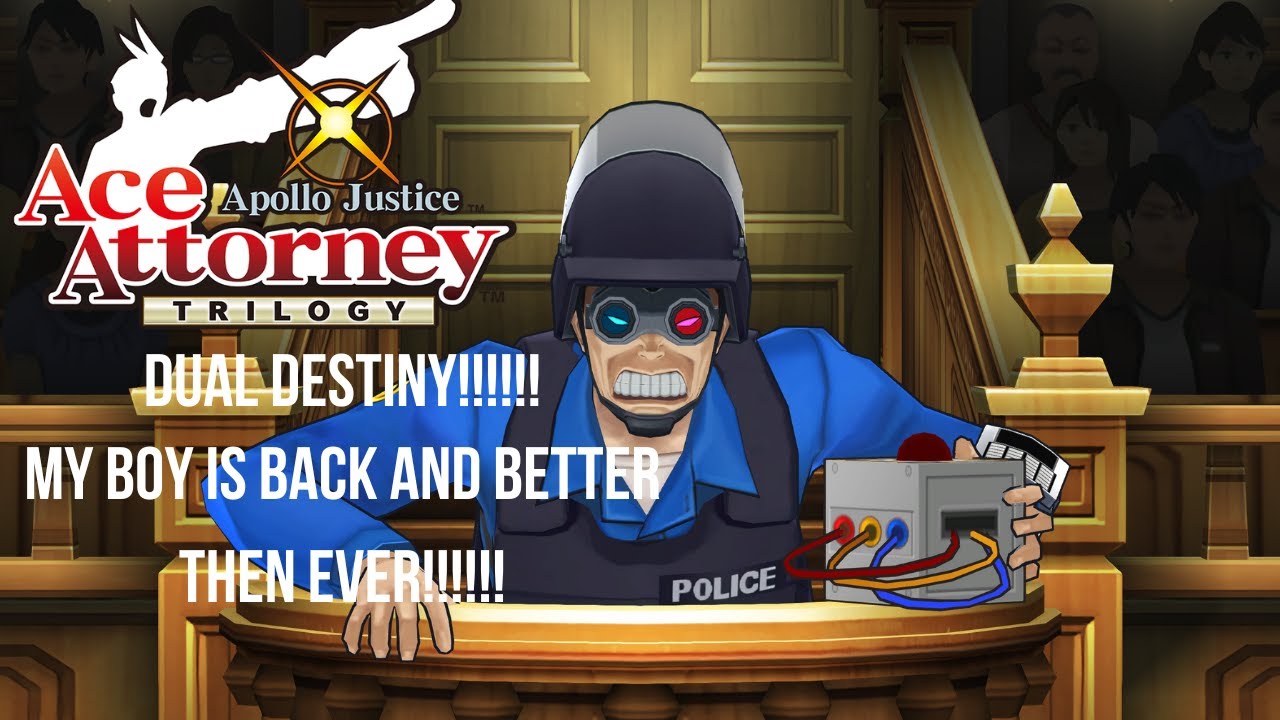 THE START OF A NEW GAME!!!! [Apollo Justice Dual Destiny]