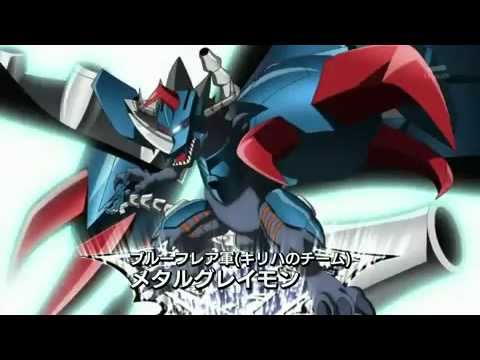 Digimon Xros Wars - MetalGreymon !!!