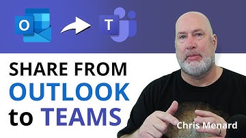 Share an email from Outlook to Teams - New Feature April 2021