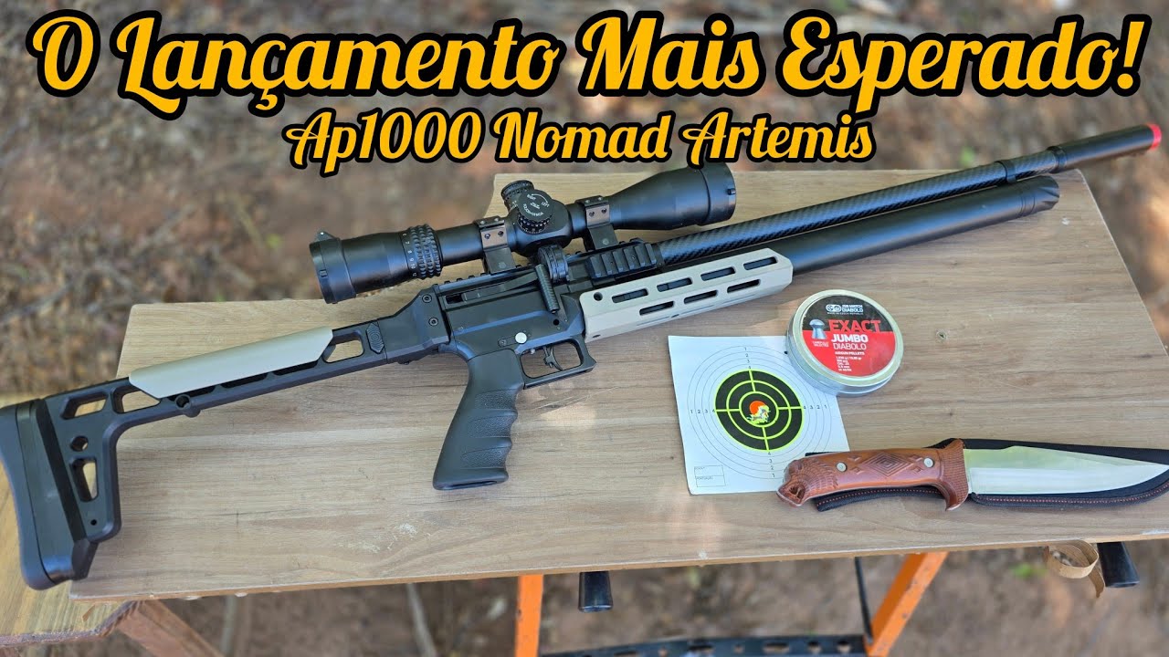 AP1000 NOMAD 5.5 - O LANÇAMENTO MAIS AGUARDADO DA ARTEMIS! Testes, Velocidade, Precisão