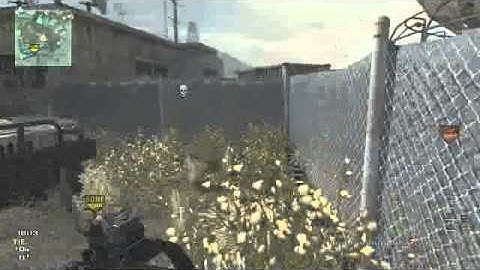 MW3 Double Kill Through Wall Dome