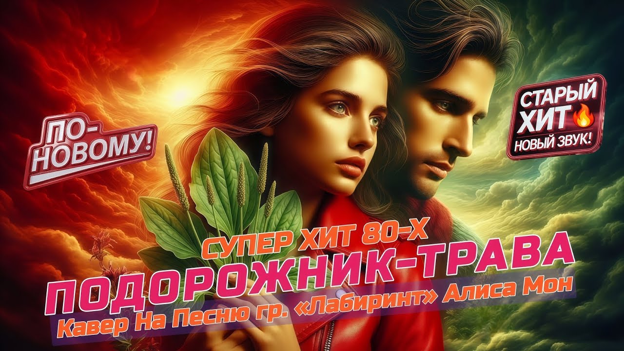 Подорожник-Трава 🌿❤️🌱 | Кавер На Песню гр. «Лабиринт» Алиса Мон | НовыйКуплет | Танцевальный Шансон 