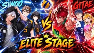 Siwoo vs Gitae Was INSANE! 🔥 Elite Stage Battle - Terra high vs Soft Metal spike cross screenshot 4