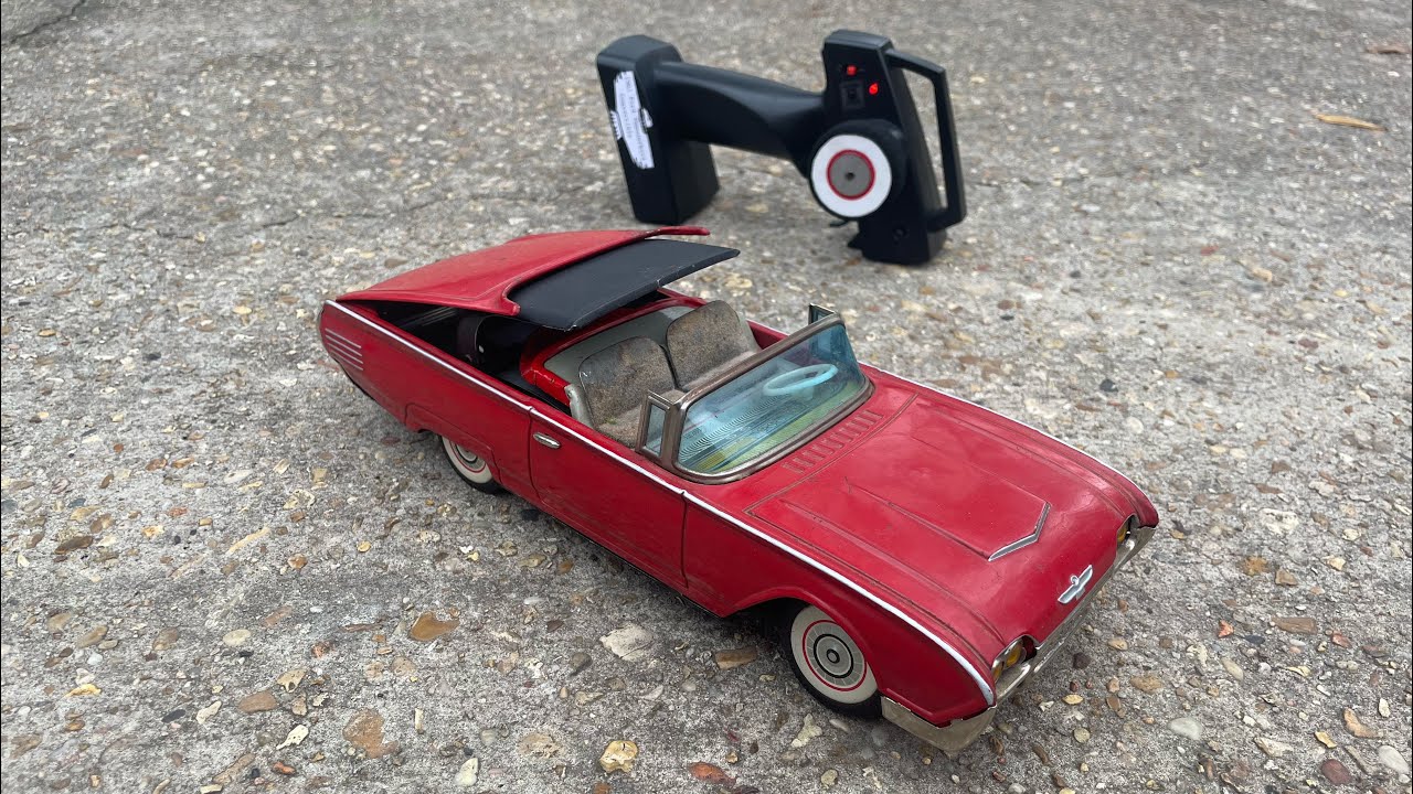 1960's Toy Ford Thunderbird Convertible converted to Radio Control