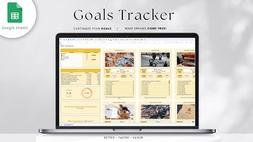Goals Tracker for Google Sheets