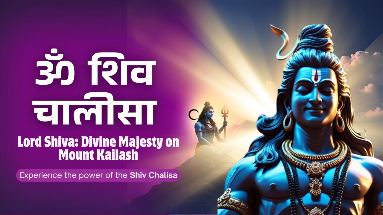 शिव चालीसा, Shiv Chalisa with Hindi, English Lyrics By MelodyFrames 