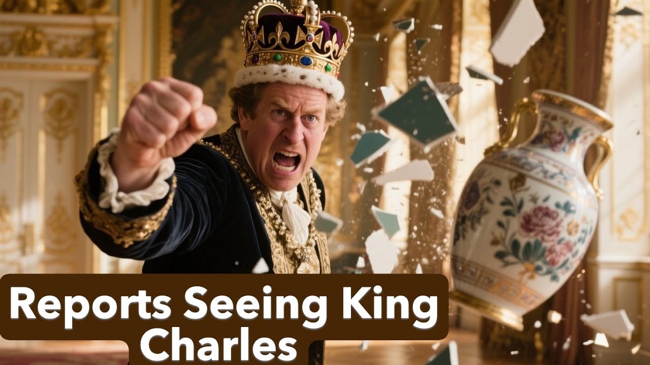 Royal Guard Reports Seeing King Charles Throw a Vase in Anger, Exclaiming “She Lied to Me