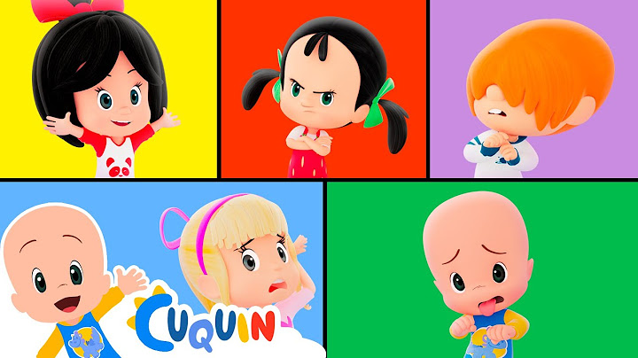 La canción de las emociones 😭🤢🤩 Canciones infantiles con Cleo y Cuquín