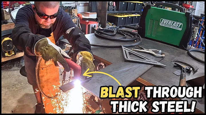 Cut THICK Steel! Everlast Plasma Test And Review!
