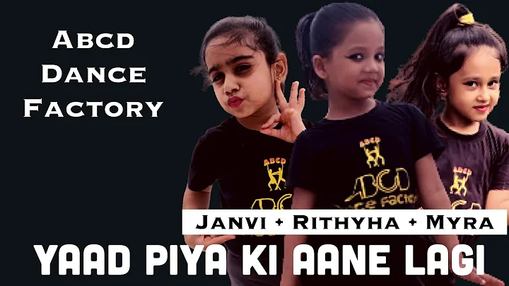 Yaad Piya Ki Aane Lagi | 20M Views | Divya K | Neha K | little Girls Dance | Choreo | Viral Girls