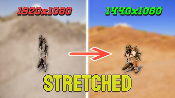 How to Set Up Stretched Resolution (1440x1080) in PUBG