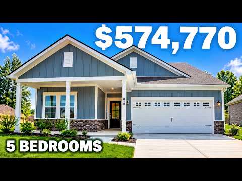 Hendersonville TN Home Tour - Four Bedrooms Down and a Fifth Upstairs - Where to Live In Nashville