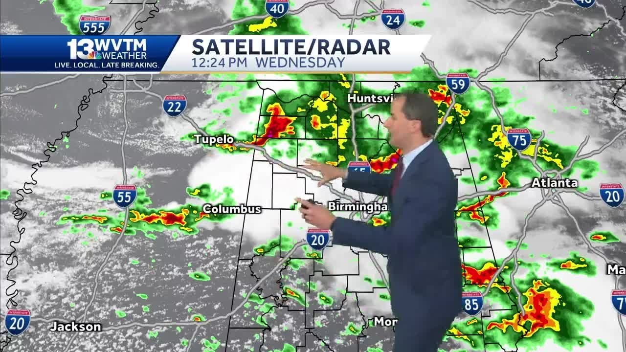 Central Alabama under tornado watch as severe storms bring possible ...