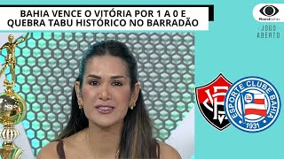 BAHIA VENCE O VITÓRIA POR 1 A 0 E QUEBRA TABU HISTÓRICO NO BARRADÃO | JOGO ABERTO BA