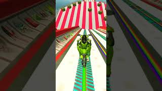 Bike flying game video || Bike jumping video || Bike Racing game video stunt game #ytshorts #bike screenshot 5