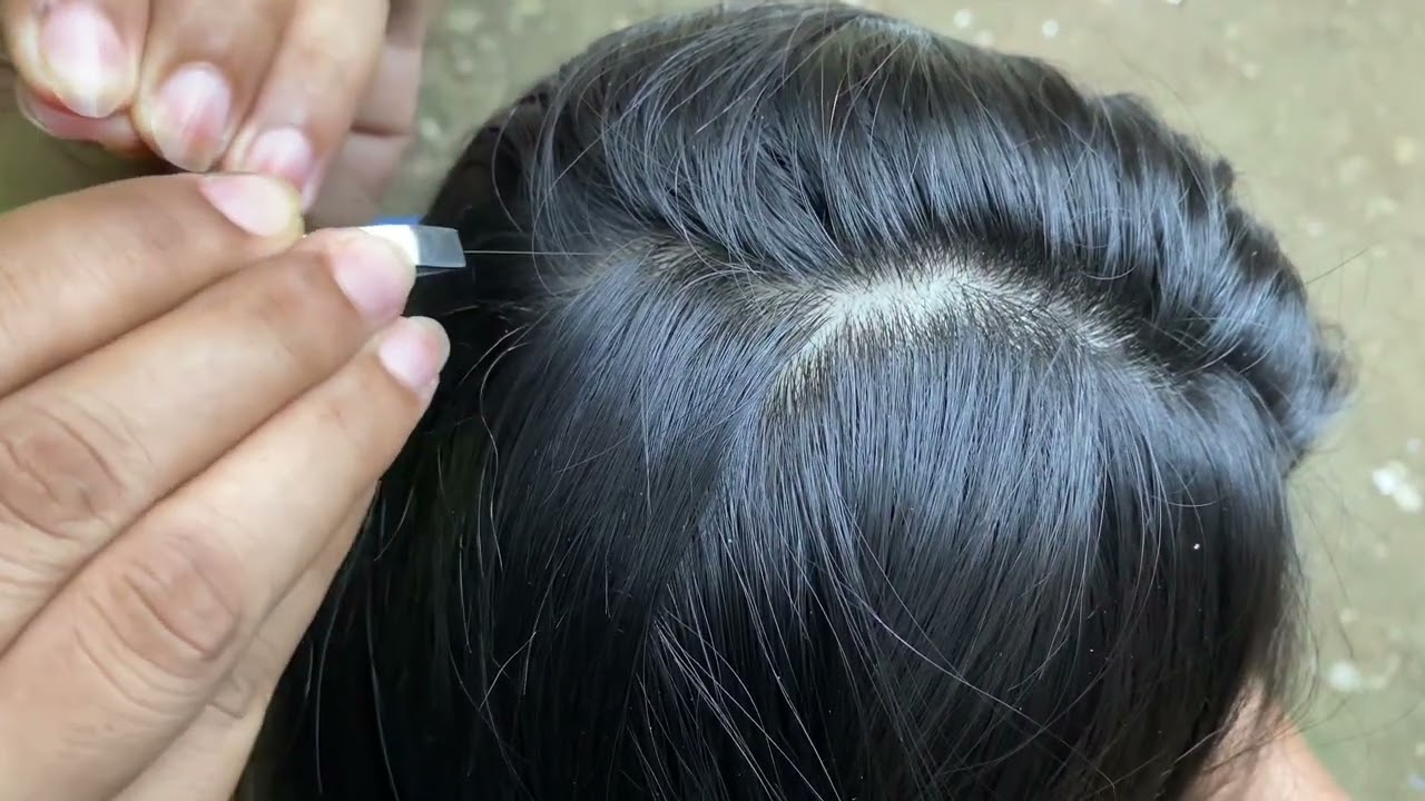 Cabut uban ‼️ Remove Gray Hair.