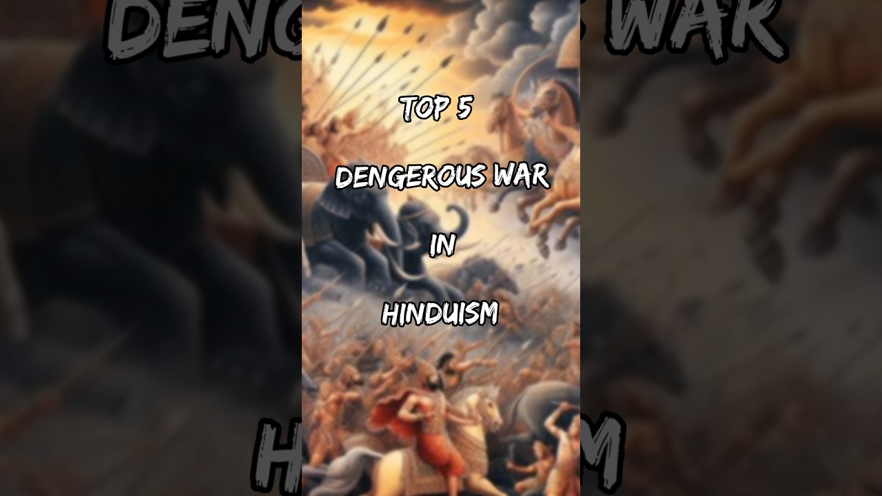 Top 5 dengerous war in Hinduism 
